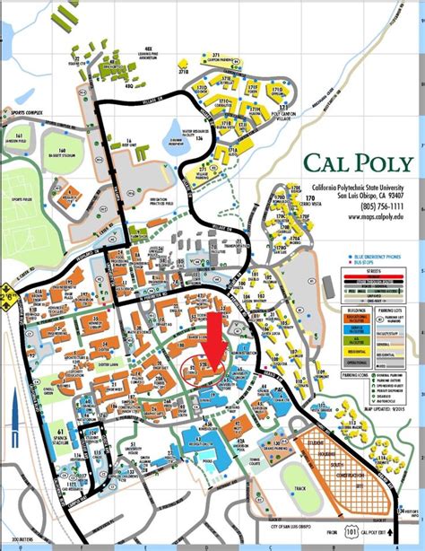 Map of Cal Poly Pomona Campus